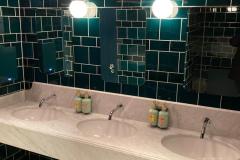 6"x6"neptune tiles, alternating with 6"x3" neptune tiles