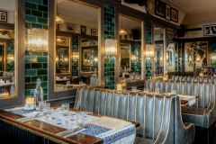 Debenham green blend tiles for restaurant