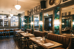 Debenham green blend restaurant tiles