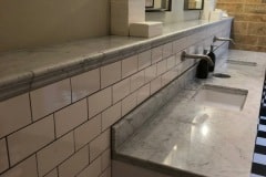 6"x3" tin white tiles