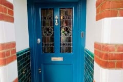 Debenham green blend porch wall tiles
