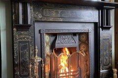 6X3" burgundy heath tiles