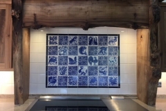 Mixture of decorative tiles