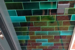 Porch Tiles - Debenham green blend 6"x3"