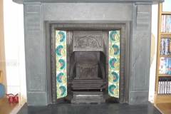 William De Morgan BBB fireplace decrorative tiles