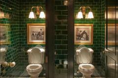 Dark emerald 6X3" bathroom tiles for polobar NewYork