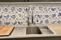 Delft kitchen tiles