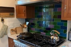 Bespoke colour splashback