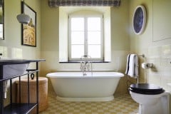 6"X6" pale yellow field tiles