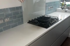Silver grey 6X3" kitchen tiles