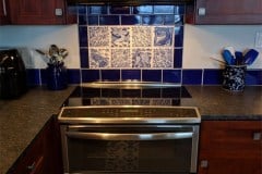 William De Morgan decorative tiles
