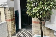Debenham green blend porch tiles