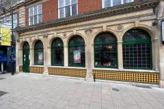 External frost-proofed tiles for restaurant