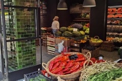 Mixed shades of olive in a delicatessen