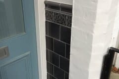 Dark grey porch tiles (Porch 8 design)