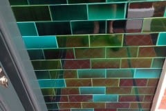 Porch Tiles - Debenham green blend 6"x3"